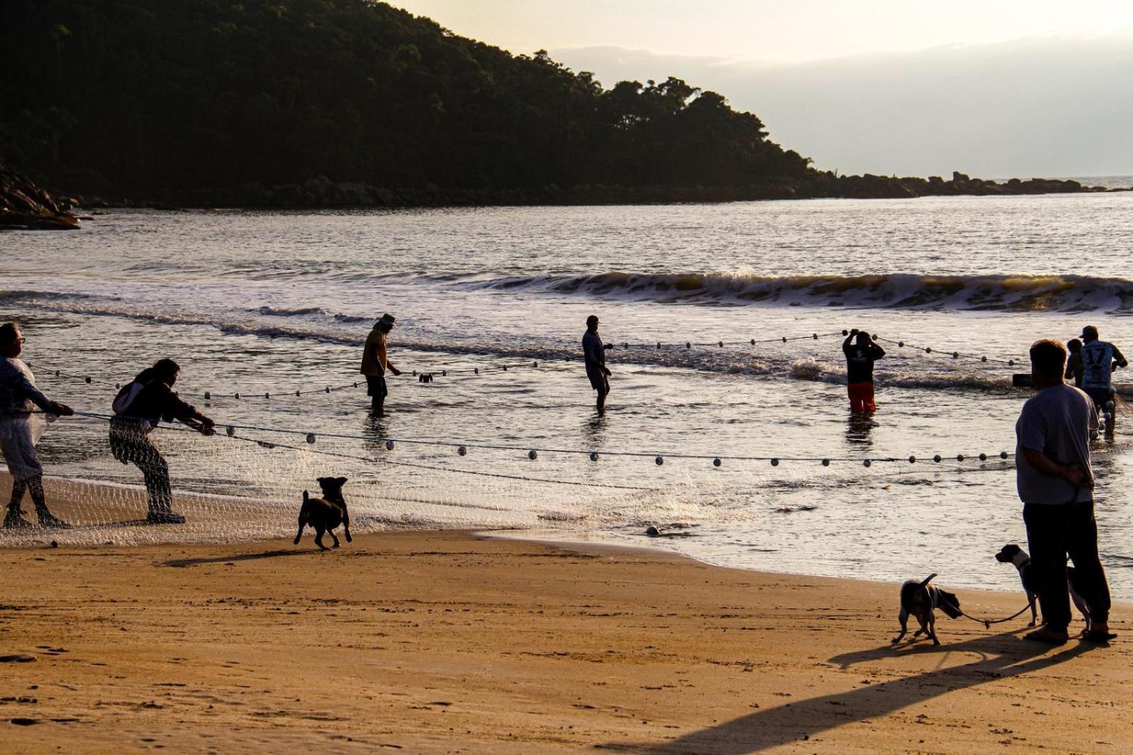 Ap Mar Azul Praia Grande Gov Celso Ramos Governador Celso Ramos Extérieur photo